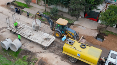El Municipio sigue trabajando en obras hidráulicas