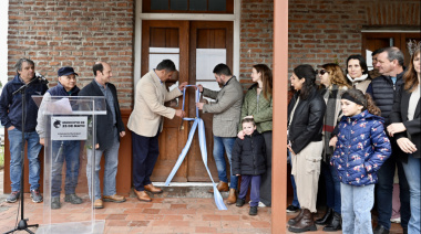 25 de Mayo inauguró una Casa del Turismo en el histórico predio ferroviario