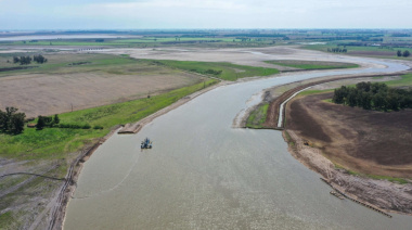 Río Salado: la Provincia exige a Nación reactivar un tramo clave del Plan Maestro