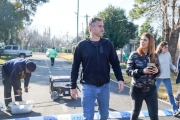 Nuevos asfaltos en marcha para agilizar el tránsito en Manuel Alberti