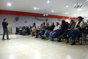 Maximiliano Wesner se reunió con más de 250 integrantes de la comunidad educativa de Olavarría
