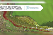 Doce lagunas bonaerenses en alerta naranja por cianobacterias y Pehuajó en rojo