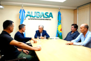 Sciaini se reunió con autoridades de AUBASA y pidió que la Provincia administre rutas nacionales clave