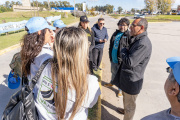 Azul: Los vecinos se encontraron para bordar los problemas de la Ruta Nacional N°3