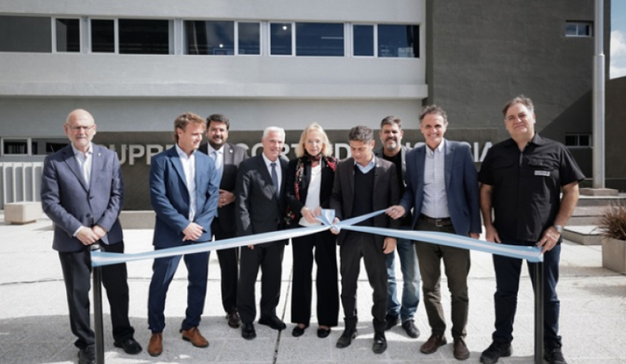 Olavarría: Kicillof inauguró el Polo Judicial y dejó una señal para la región